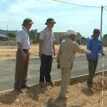 Đ/c Nguyễn Tất Thành kiểm tra tiến độ thi công dự án đê cầu Dâu